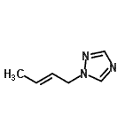 CAS#: 63935-99-9， 1-[(2E)-2-Buten-1-yl]-1H-1,2,4-triazole