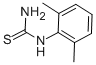 结构式 CAS# 6396-76-5, 1-(2,6-二甲基苯基)-2-硫脲