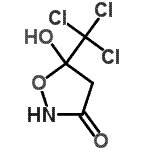 CAS#: 639815-71-7， 5-Hydroxy-5-(trichloromethyl)-1,2-oxazolidin-3-one