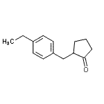 CAS#: 639857-67-3， 2-(4-Ethylbenzyl)cyclopentanone