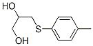 CAS 登录号：63991-89-9， 3-(对甲苯基硫代)-1,2-丙烷二醇