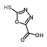CAS#: 64007-52-9， 5-Thioxo-4,5-dihydro-1,3,4-oxadiazole-2-carboxylic acid