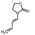 CAS#: 640287-79-2， 3-[(1E)-1,3-Butadien-1-yl]-1,3-oxazolidin-2-one