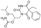 CAS#: 64038-12-6， 1-[2-(Aminocarbonyloxy)-3-Isopropoxypropyl]-5-Ethyl-5-Phenyl-2,4,6(1H,3H,5H)-Pyrimidinetrione