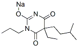 CAS#: 64038-16-0， 5-Ethyl-5-Isopentyl-1-Propyl-2-Sodiooxy-4,6(1H,5H)-Pyrimidinedione