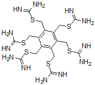 CAS#: 64039-41-4， 2,2',2'',2''',2'''',2'''''-[(Benzene-1,2,3,4,5,6-Hexyl)Hexakis(Methylene)]Hexakis(Isothiourea)