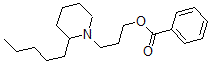 CAS#: 64050-38-0， 3-(2-Pentylpiperidino)Propyl Benzoate
