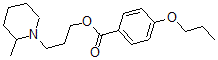CAS#: 64050-43-7， 3-(2-Methylpiperidino)Propyl 4-Propoxybenzoate