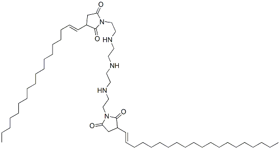 CAS#: 64051-48-5， 1-[2-[[2-[[2-[[2-[3-(Icosenyl)-2,5-Dioxo-1-Pyrrolidinyl]Ethyl]Amino]Ethyl]Amino]Ethyl]Amino]Ethyl]-3-(Octadecenyl)Pyrrolidine-2,5-Dione