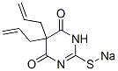 CAS#: 64058-04-4， 5,5-Diallyl-2-Sodiothio-4,6(1H,5H)-Pyrimidinedione