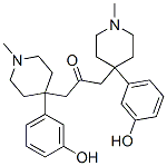 结构式 CAS# 64058-44-2, [4-(M-羟基苯基)-1-甲基-4-哌啶基](甲基)甲酮