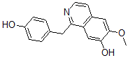 CAS#: 64069-53-0， 1-((4-Hydroxyphenyl)methyl)-6-methoxy-7-isoquinolinol