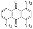 CAS 登录号：6407-69-8， 1,4,5-三氨基蒽醌