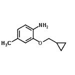 CAS#: 640767-87-9， 2-(Cyclopropylmethoxy)-4-methylaniline