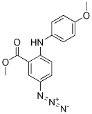 CAS#: 64134-59-4， Methyl 5-Azido-2-(4-Methoxyphenyl)Aminobenzoate