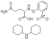 CAS#: 64143-47-1， (2S)-4-Carbamoyl-2-[(2-Nitrophenyl)Sulfanylamino]Butanoic Acid N-Cyclohexylcyclohexanamine