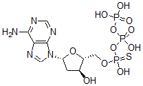 CAS#: 64145-28-4， 2'-Deoxyadenosine 5'-O-(1-Thiotriphosphate)