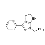 CAS#: 641584-67-0， 1-Ethyl-3-(2-pyridinyl)-1,4,5,6-tetrahydropyrrolo[2,3-c]pyrazole