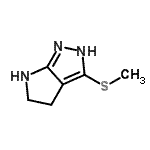 CAS#: 641627-37-4， 3-(Methylsulfanyl)-1,2,4,5-tetrahydropyrrolo[2,3-c]pyrazole