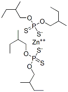 CAS 登录号:64191-10-2, O,O'-二(2-甲基丁基)二硫代磷酸氢酯锌盐