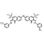 CAS#: 6420-39-9， (3E,3'E)-7,7'-Iminobis{3-[(3-Aminophenyl)Hydrazono]-4-Oxo-3,4-Dihydro-2-Naphthalenesulfonic Acid}