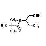 CAS#: 642087-56-7， N-(1-Cyano-2-butanyl)-2,2-dimethylpropanamide