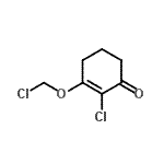 CAS#: 642087-96-5， 2-Chloro-3-(chloromethoxy)-2-cyclohexen-1-one