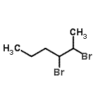 CAS#: 6423-02-5， 2,3-Dibromohexane