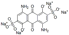 CAS#: 6425-01-0， 4,8-Diamino-9,10-Dihydro-1,5-Dihydroxy-9,10-Dioxo-2,6-Anthracenedisulfonicacid Sodium Salt (1:4)