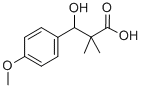 CAS#: 64284-35-1， 2,2-Dimethyl-3-Hydroxy-3-(4-Methoxyphenyl)Propionic Acid