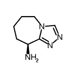 CAS#: 643045-29-8， (9S)-6,7,8,9-Tetrahydro-5H-[1,2,4]triazolo[4,3-a]azepin-9-amine