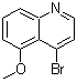 CAS#: 643069-46-9， 4-bromo-5-methoxy-quinoline