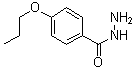 结构式 CAS# 64328-60-5, 4-丙氧基-苯甲酰肼