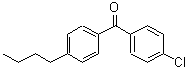 结构式 CAS# 64357-64-8, (4-丁基苯基)(4-氯苯基)甲酮