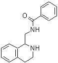 CAS#: 64411-74-1， N-(1,2,3,4-Tetrahydro-1-isoquinolinylmethyl)benzamide