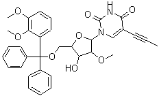 CAS#: 644962-77-6， 1-{5-O-[(2,3-Dimethoxyphenyl)(diphenyl)methyl]-2-O-methylpentofuranosyl}-5-(1-propyn-1-yl)-2,4(1H,3H)-pyrimidinedione