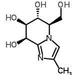CAS#: 644965-55-9， (5R,6R,7S,8R)-5-(Hydroxymethyl)-2-methyl-5,6,7,8-tetrahydroimidazo[1,2-a]pyridine-6,7,8-triol
