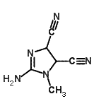 CAS#: 644996-56-5， 2-Amino-1-methyl-4,5-dihydro-1H-imidazole-4,5-dicarbonitrile