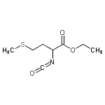 结构式 CAS# 64505-12-0, N-(氧代亚甲基)蛋氨酸乙酯