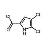 CAS#: 64566-93-4， 4,5-Dichloro-1H-pyrrole-2-carbonyl chloride