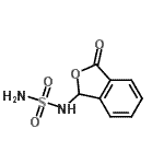 CAS#: 64574-18-1， N-(3-Oxo-1,3-dihydro-2-benzofuran-1-yl)sulfuric diamide