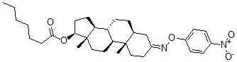 CAS#: 64584-47-0， 17beta-Heptanoyloxy-5alpha-Androstan-3-One O-(4-Nitrophenyl)Oxime