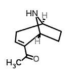 CAS#: 64603-83-4， 1-[(1R,5S)-8-Azabicyclo[3.2.1]oct-2-en-2-yl]ethanone