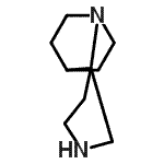 CAS#: 646055-98-3， Spiro[1-azabicyclo[2.2.1]heptane-7,3'-pyrrolidine]
