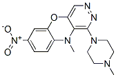 CAS#: 64610-56-6， 10-Methyl-1-(4-Methyl-1-Piperazinyl)-7-Nitro-10H-Pyridazino[4,5-b][1,4]Benzoxazine