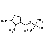CAS#: 646518-10-7， 2-Methyl-2-propanyl 2-amino-3-methylcyclopentanecarboxylate