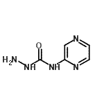 CAS#: 646998-82-5， N-(2-Pyrazinyl)hydrazinecarboxamide