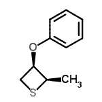 CAS#: 647033-07-6， (2R,3R)-2-Methyl-3-phenoxythietane