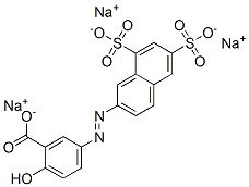CAS#: 6471-07-4， 2-Hydroxy-5-[(6,8-Disulfo-2-Naphtyl)Azo]Benzoic Acid Trisodium Salt