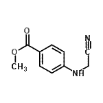 CAS#: 64731-37-9， Methyl 4-[(cyanomethyl)amino]benzoate